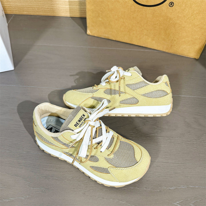 Dame Sporty Sneakers med åndbart mesh-overflade og ergonomisk støddæmpningsteknologi Stilla