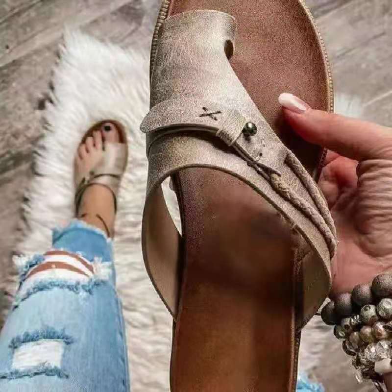 Dame modische fodbed-sandaler Stilla