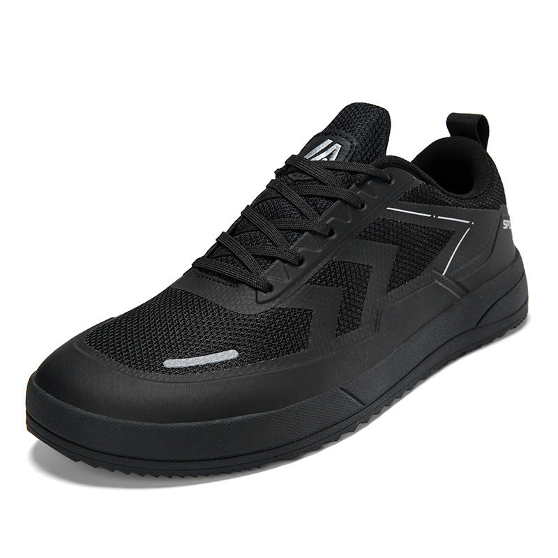 Unisex nan urbane åndbar mesh-sneakers med savtakket greb sål og polstret indgang Skovae