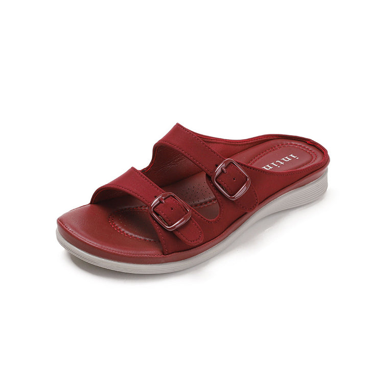 Dame Komfort-sandaler med justerbare remme og anatomisk fodbund Stilla