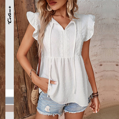 Femme Breezy Rynket Peplum Top Stilla