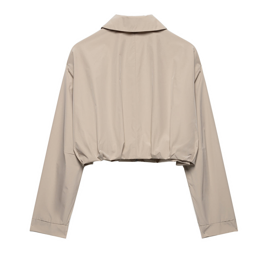 Dame mode cropped jakke Stilla