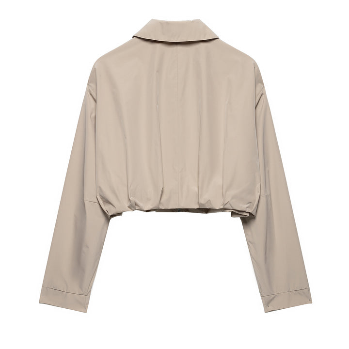 Dame mode cropped jakke Stilla