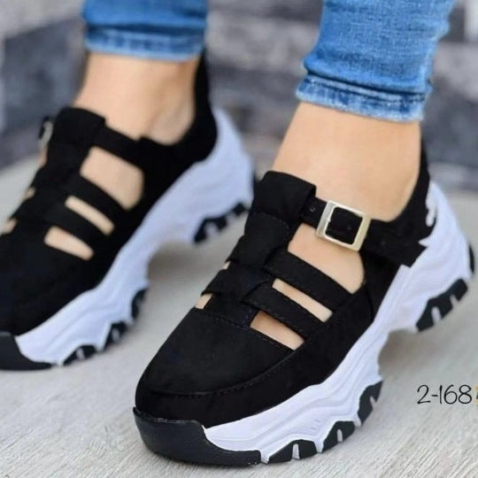 Dame Sporty Sneakers med åndbare indsats og skridsikker sål Stilla