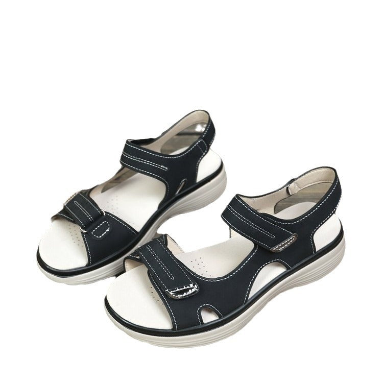 Damer Sportliche Sandaler med justerbar velcro og dämpende sål Stilla