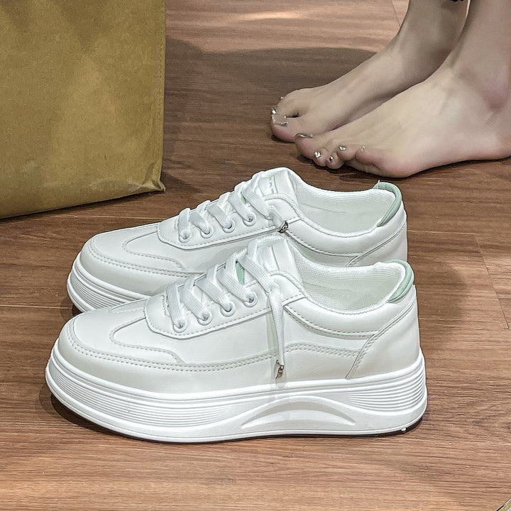 Dame Sporty Sneakers med forhøjet såleprofil og åndbar konstruktion Stilla