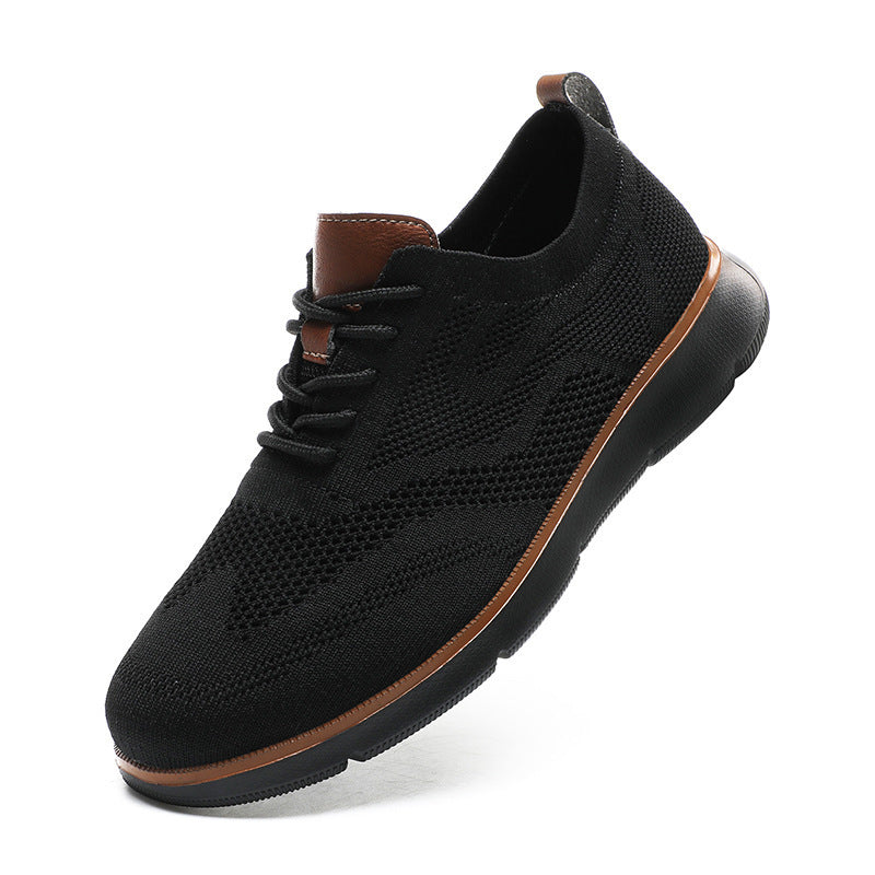 Herrer Let Åndbar Strik Sneakers Stilla 1749651480