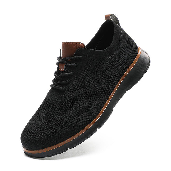 Herrer Let Åndbar Strik Sneakers Stilla 1749651480