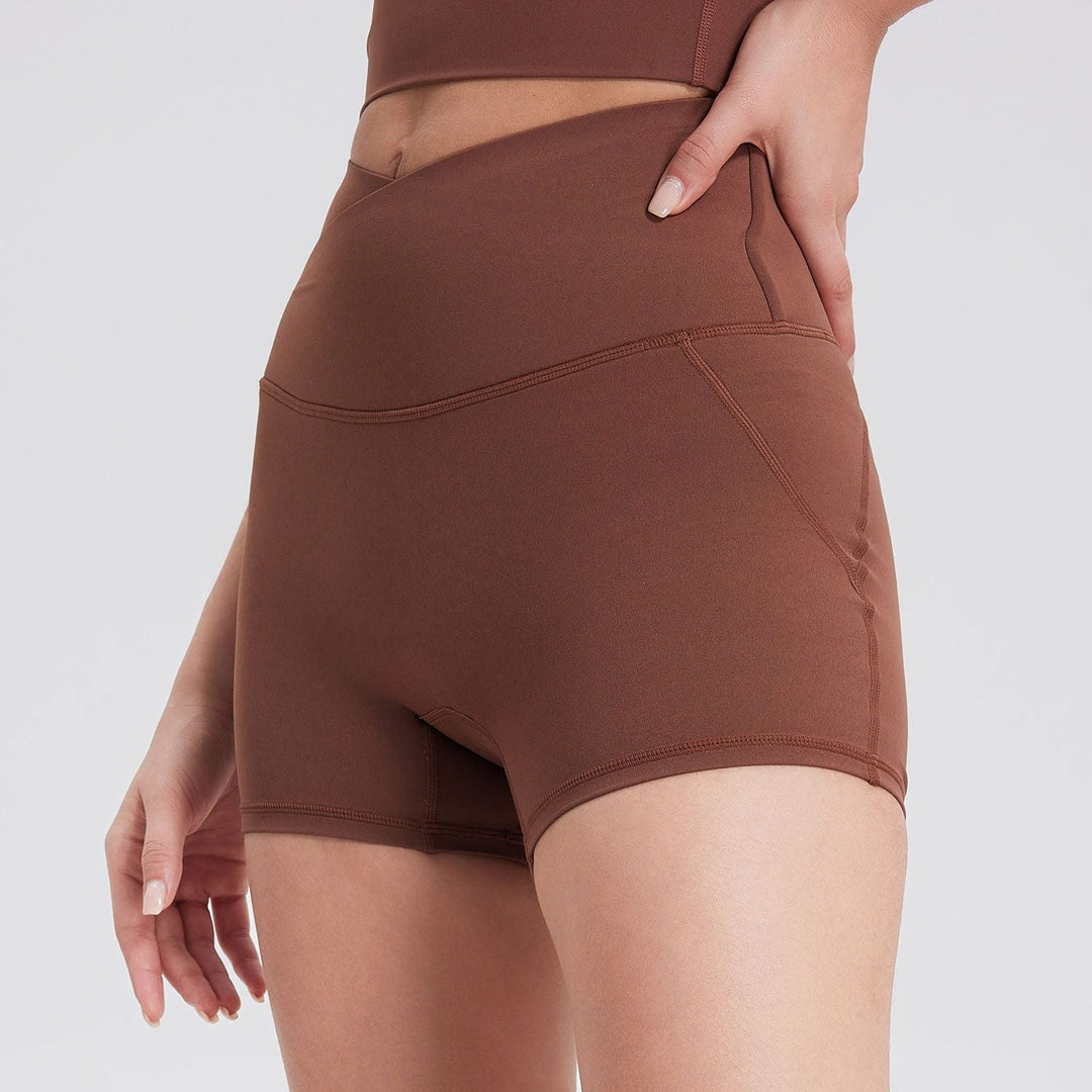 Stilla | Piece Formende Yoga Pants Baglomme Peach Hip Raise Slank Træningsbukser