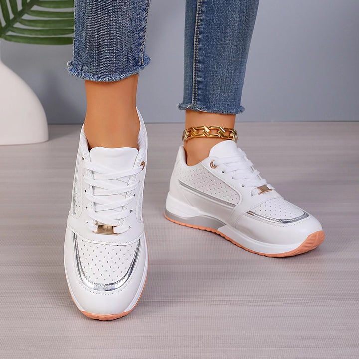 Dame Sporty Trend Sneakers med åndbart overdel Stilla