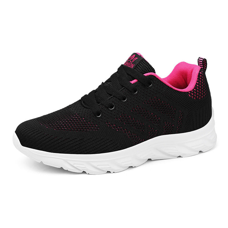 Unisex nan ultralette strik-sneaker med dæmpende skum sål og elastisk overdel Skovae