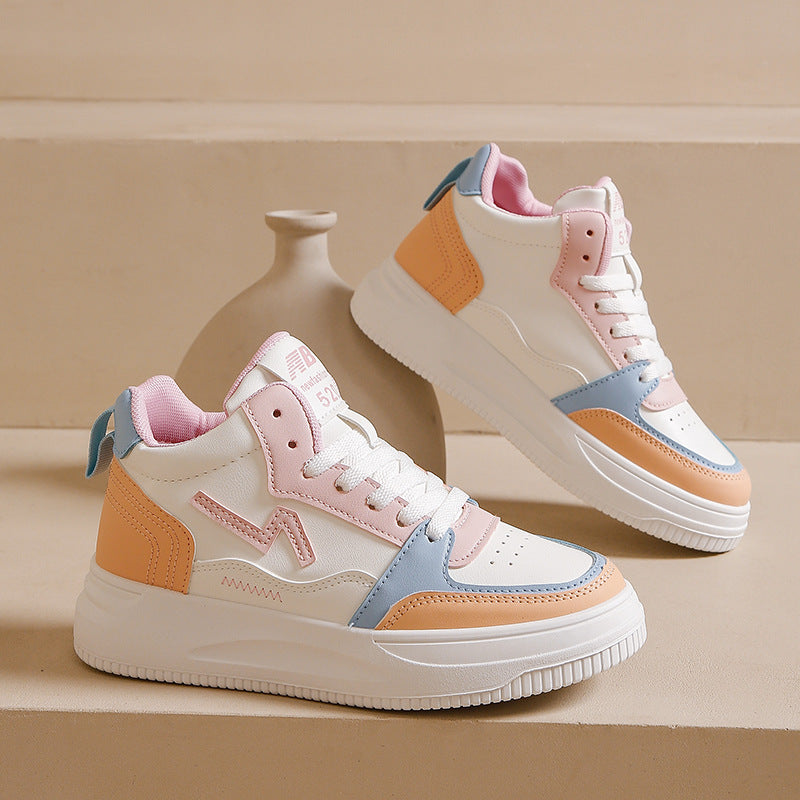Dame High-Top Sneakers med innovativ støddæmpningsteknologi og moderne design Stilla