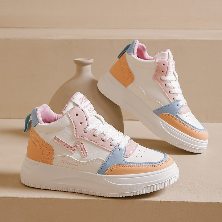 Dame High-Top Sneakers med innovativ støddæmpningsteknologi og moderne design Stilla