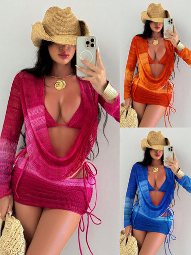 Dame Trendy Wrap Badedragt Skovae