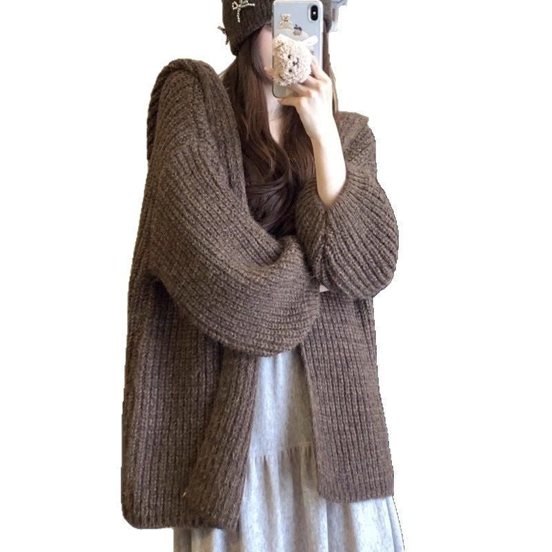 Kvinders hyggelige strik cardigan Stilla
