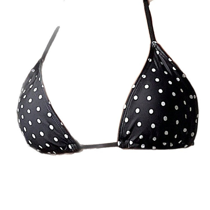 Dame Triangel-Bikini top med legende prikmønster Skovae