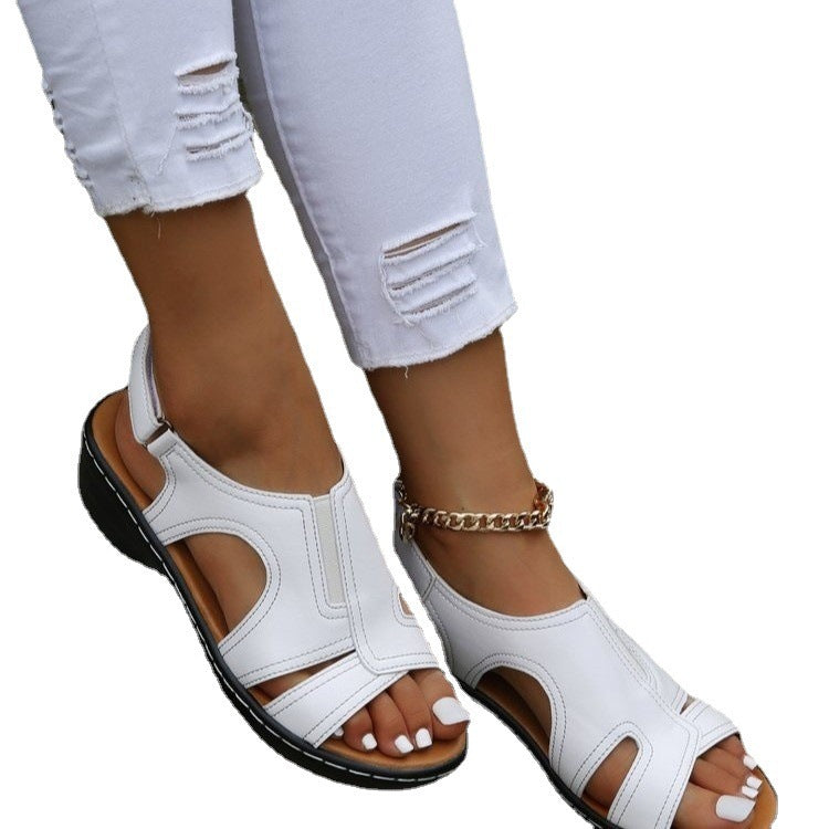 Dame komfortable sandaler med fashionabelt design og ergonomisk fodseng Stilla