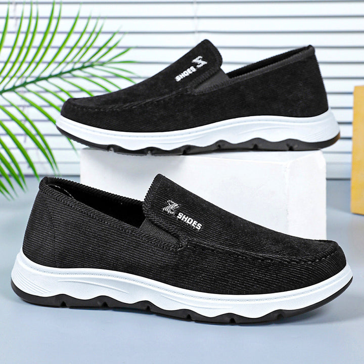 Herre Behagelige Slip-On Fritidssko med skridsikker sål og åndbart overmateriale Stilla