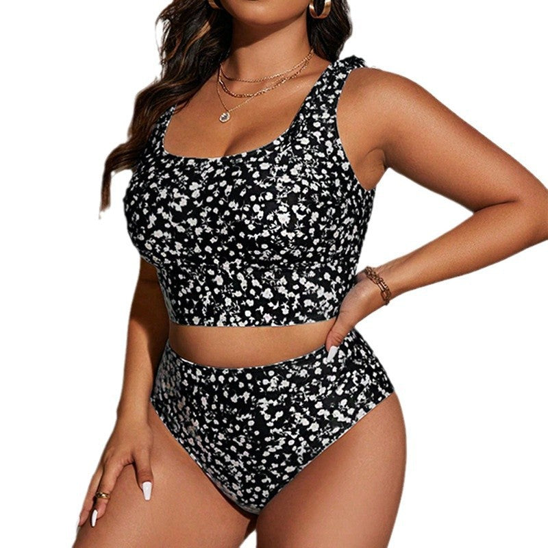 Dame Crop-Top Bikini-Sæt Skovae
