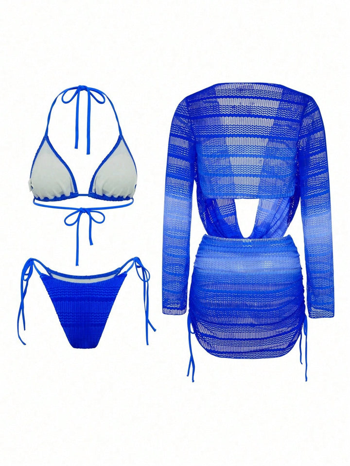 Dame Trendy Wrap Badedragt Skovae