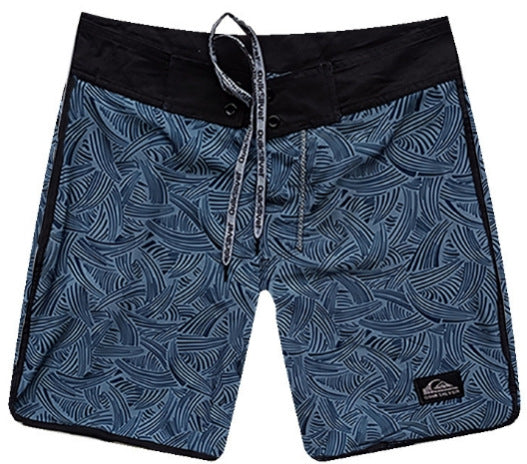 Herre Badebukser med funktionelt design og luksuriøst hibiscus-mønster Stilla