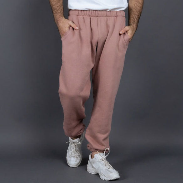Herrer Behagelige Sweatpants med elastisk talje og sidelommer Stilla