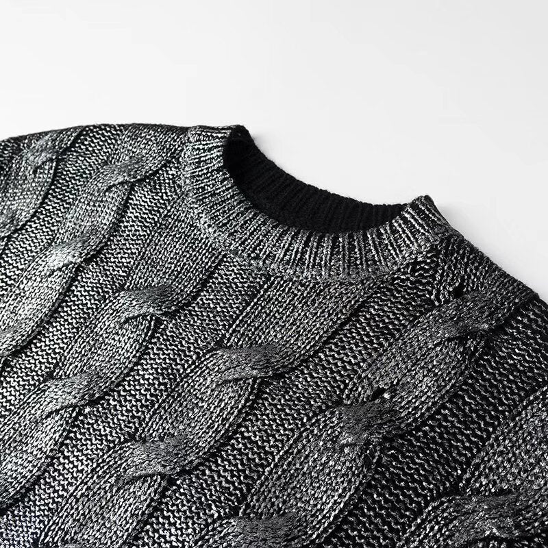 Femme Kabelstrikpullover Stilla