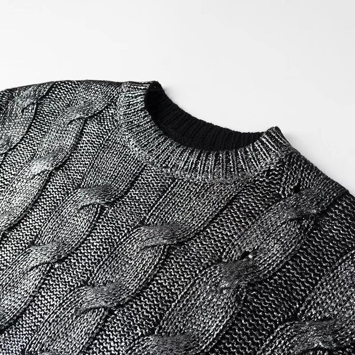 Femme Kabelstrikpullover Stilla