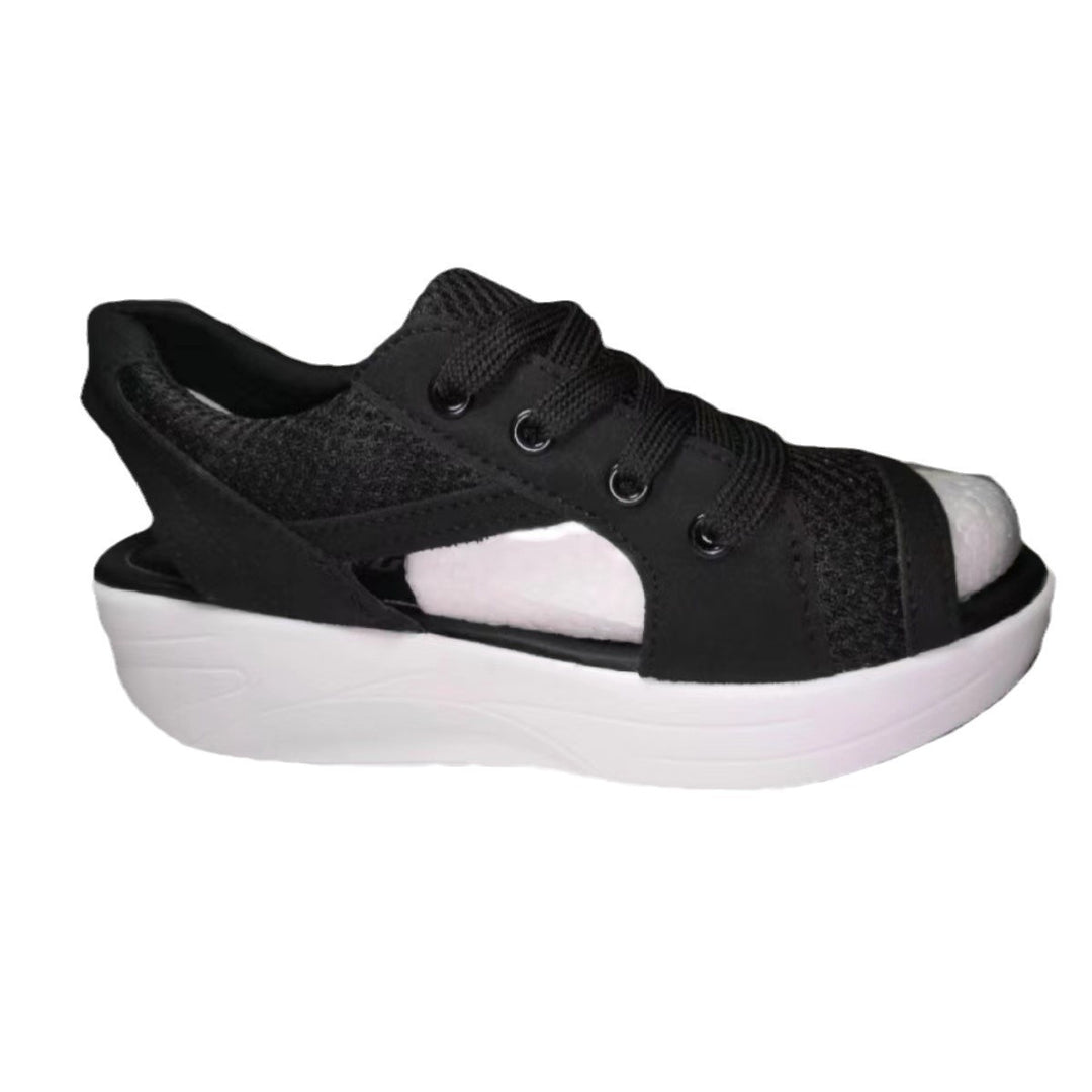 Dame Mesh Platform Sandaler Stilla
