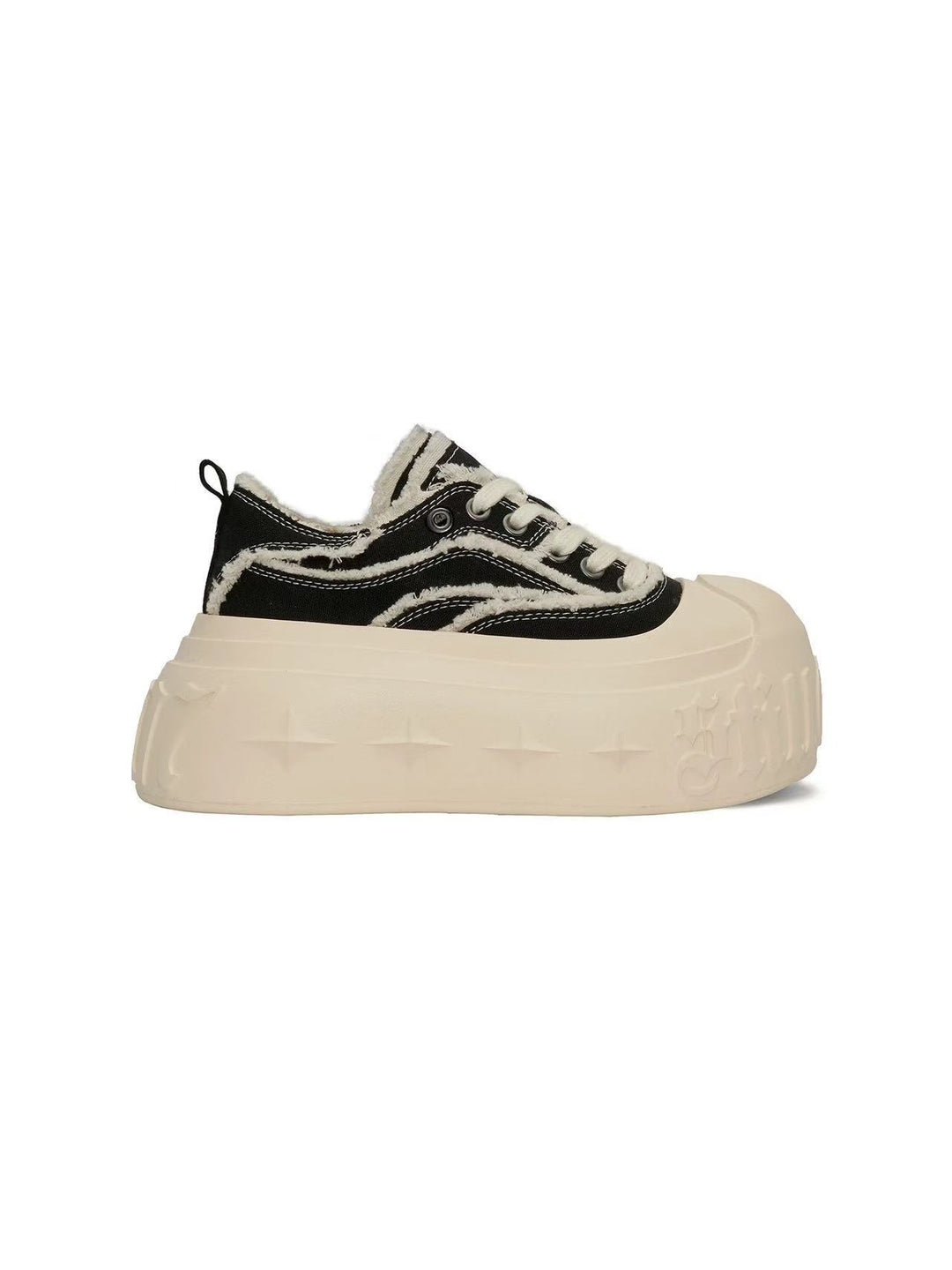 Dame platform-sneakers med iøjnefaldende design Stilla