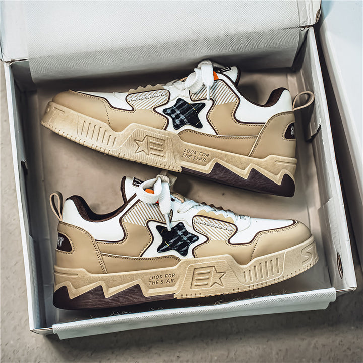 Femme Trendy Chunky Sål Sneakers Stilla