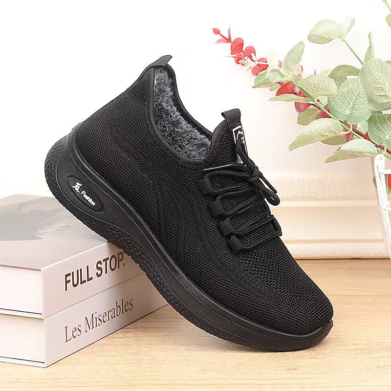 Dame Bekvemme og åndbare Sneakers med hyggeligt foder Stilla