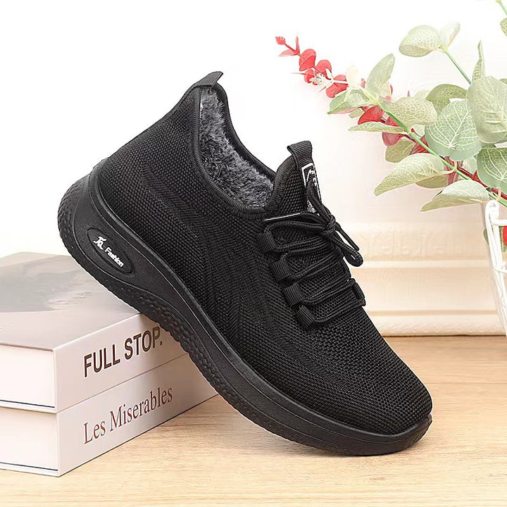 Dame Bekvemme og åndbare Sneakers med hyggeligt foder Stilla