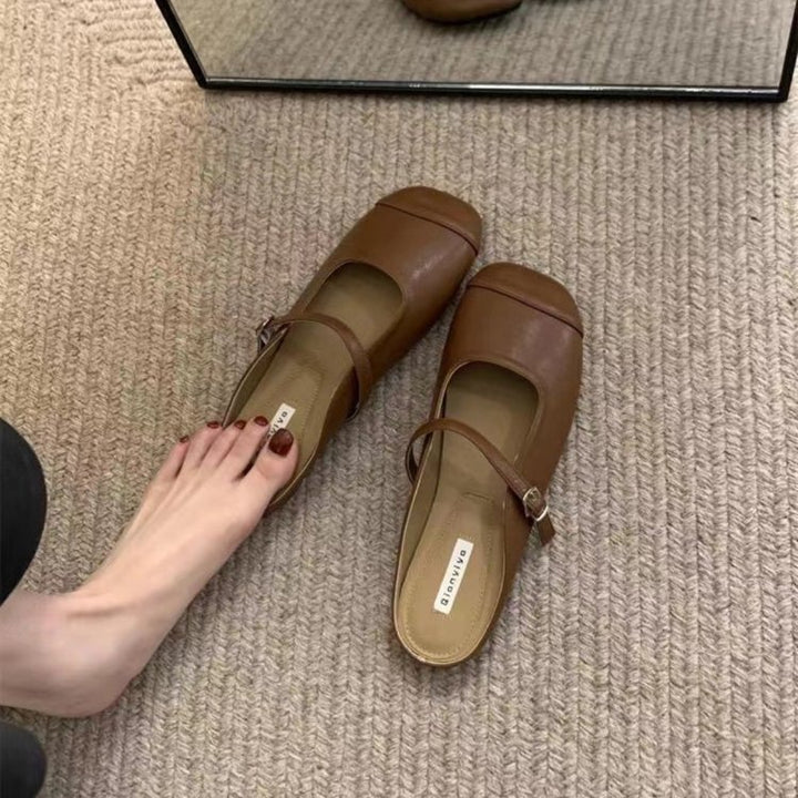Dame Slingback Ballerinas med fashionabel remdesign og elegant fodseng Stilla