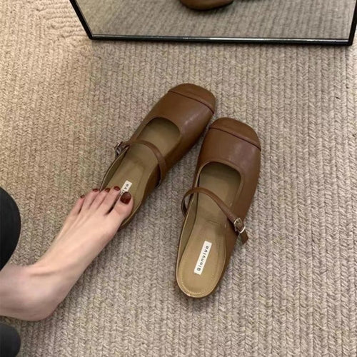 Dame Slingback Ballerinas med fashionabel remdesign og elegant fodseng Stilla