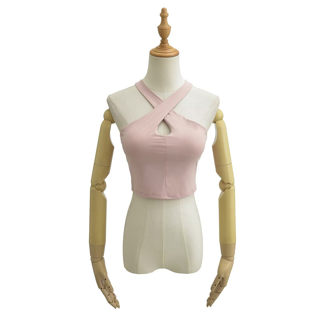 Dame Sporty Bustier med moderne krydsstrop-udseende Stilla