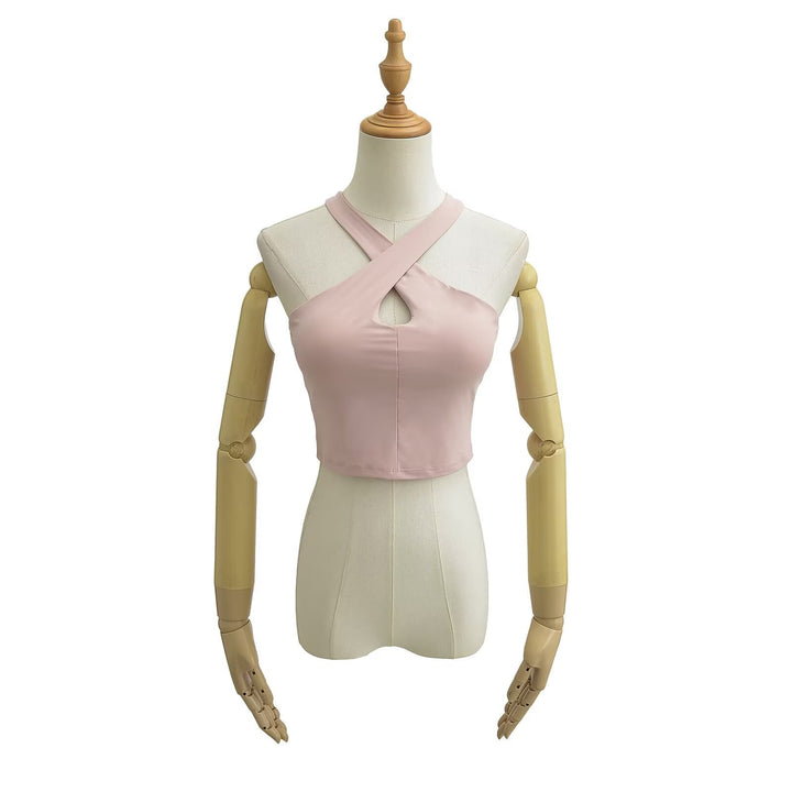Dame Sporty Bustier med moderne krydsstrop-udseende Stilla
