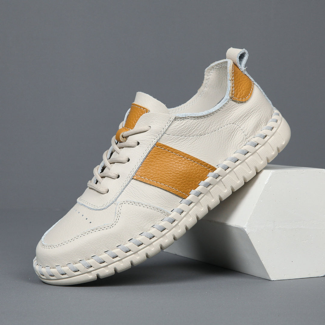 Dame Fritid Læder Sneakers Stilla