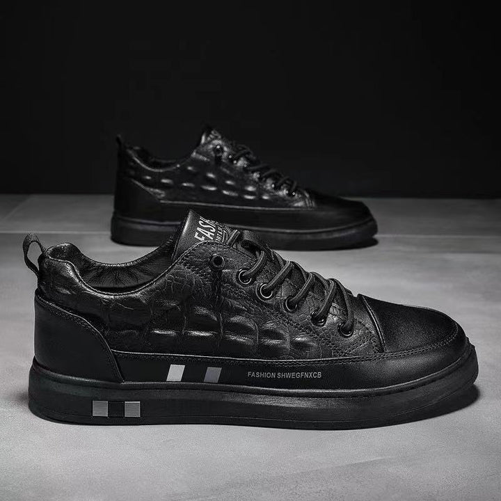 Femme moderne krokodille-textureret mode-sneaker Stilla