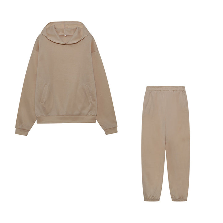 Kvinders sporty hoodie og joggingbukser sæt Stilla