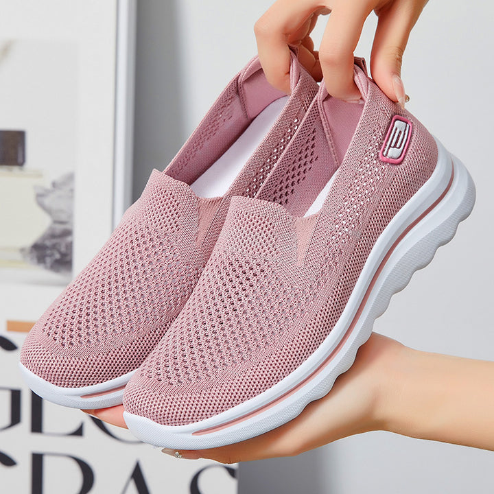 Dame åndbare Slip-On Sneakers Stilla