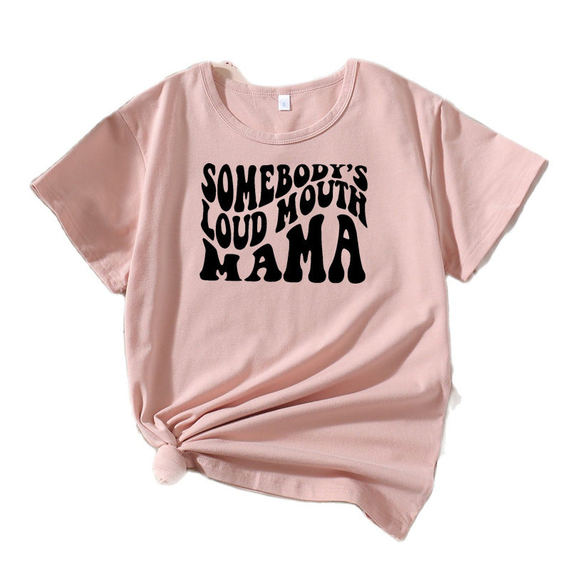 Dame Relaxed Fit Grafik Top Stilla