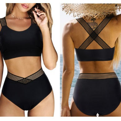 Dame højtydende sport crop top Stilla