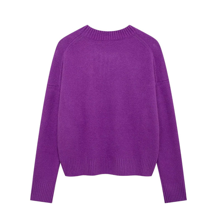 Femme Classic Ribstrikpullover Stilla