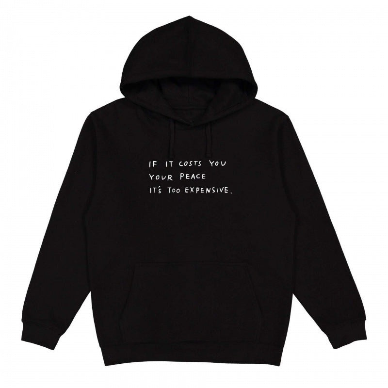 Kvinders hoodie med inspirerende citat og komfortabel pasform Skovae