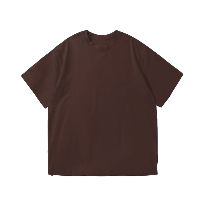 Dame afslappet oversized T-shirt i åndbart materiale Skovae