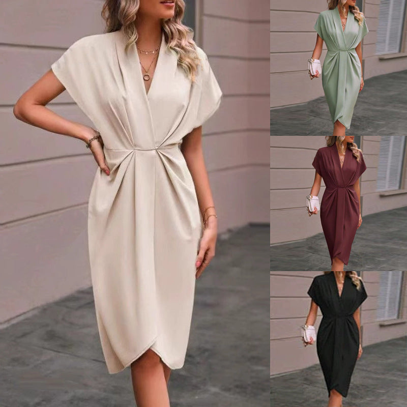 Femme Elegante Wrapkjole Stilla