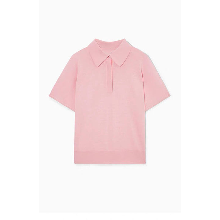 Dame polo shirt med klassisk krave og afslappet snit Stilla