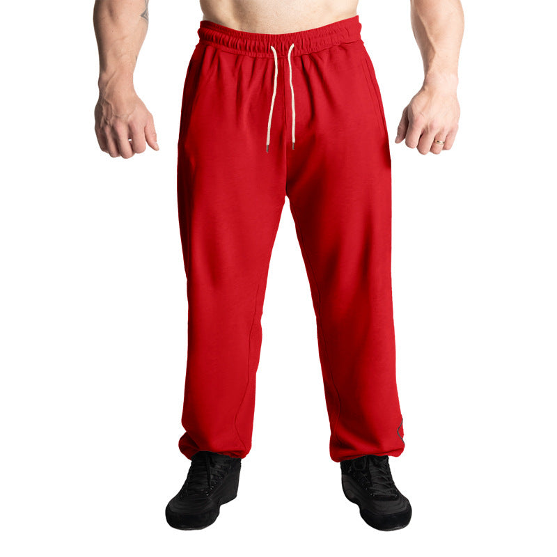 Herrer casual sweatpants med sidelæne dekorative striber og elastisk liv Stilla