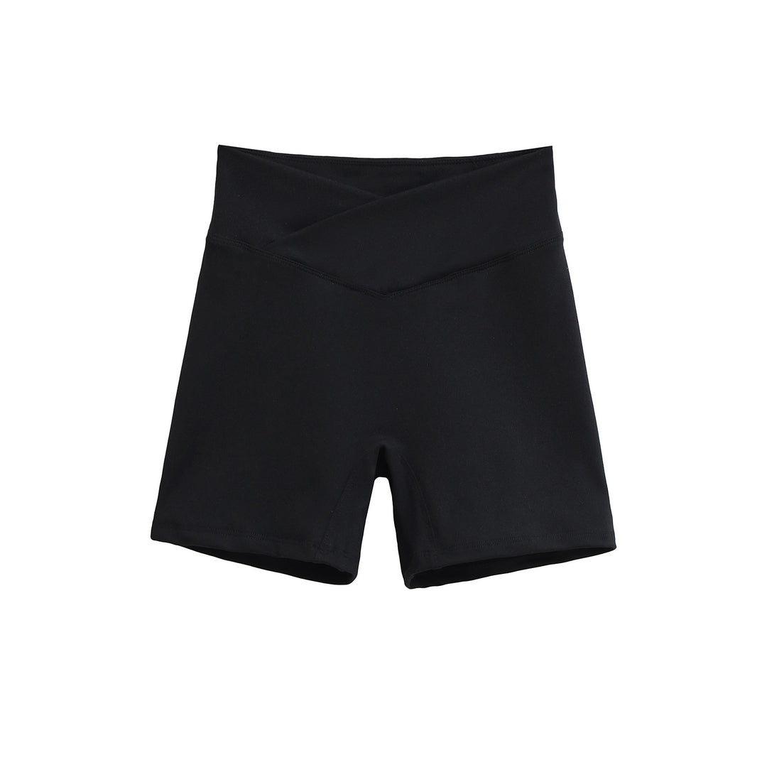 Dame Sporty Højtaljede Shorts med fleksibel pasform og åndbart materiale Stilla